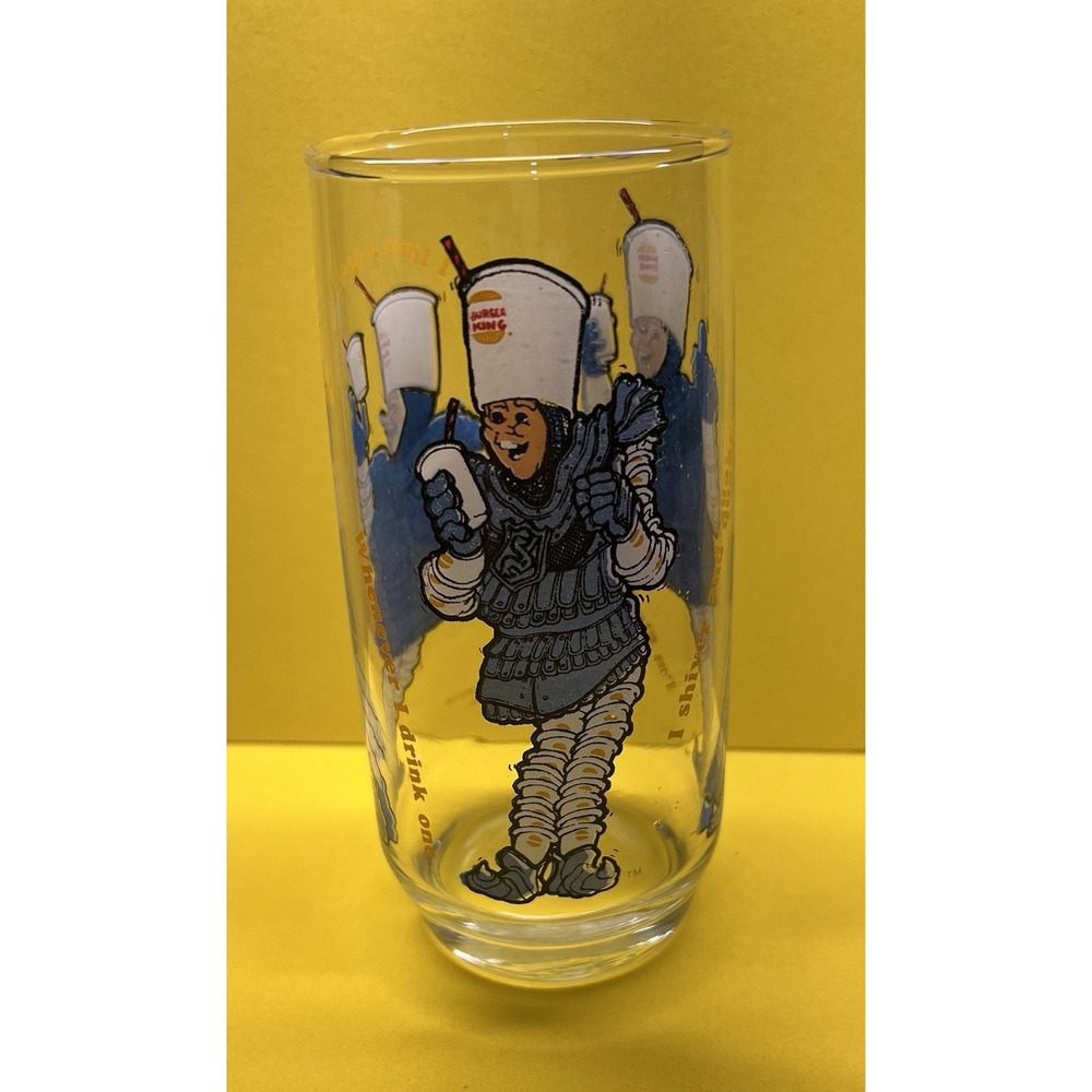 Vintage 1979 Burger King: Sir‎ Shake-A-Lot Glass